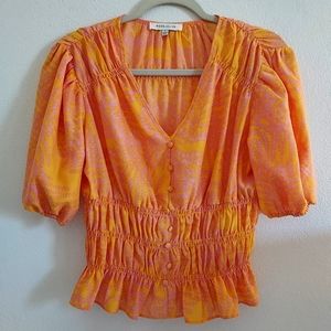 Rose & Olive Bohemian Peplum Blouse